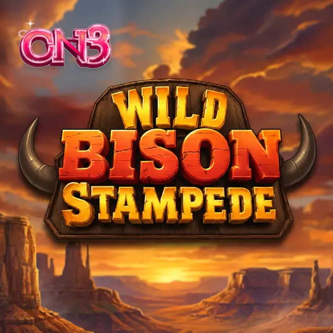 Interface vibrante e temática de vida selvagem do slot Wild Bison Stampede